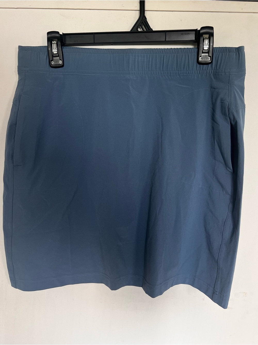 Eddie Bauer Womens Small Blue Pull On Active Skirt Stretch Hiking Golf Athletic